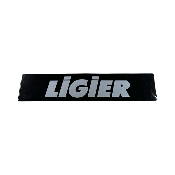 Emblem / klistermärke stötfångare fram Ligier JS60 JS50 & JS50L Svart
