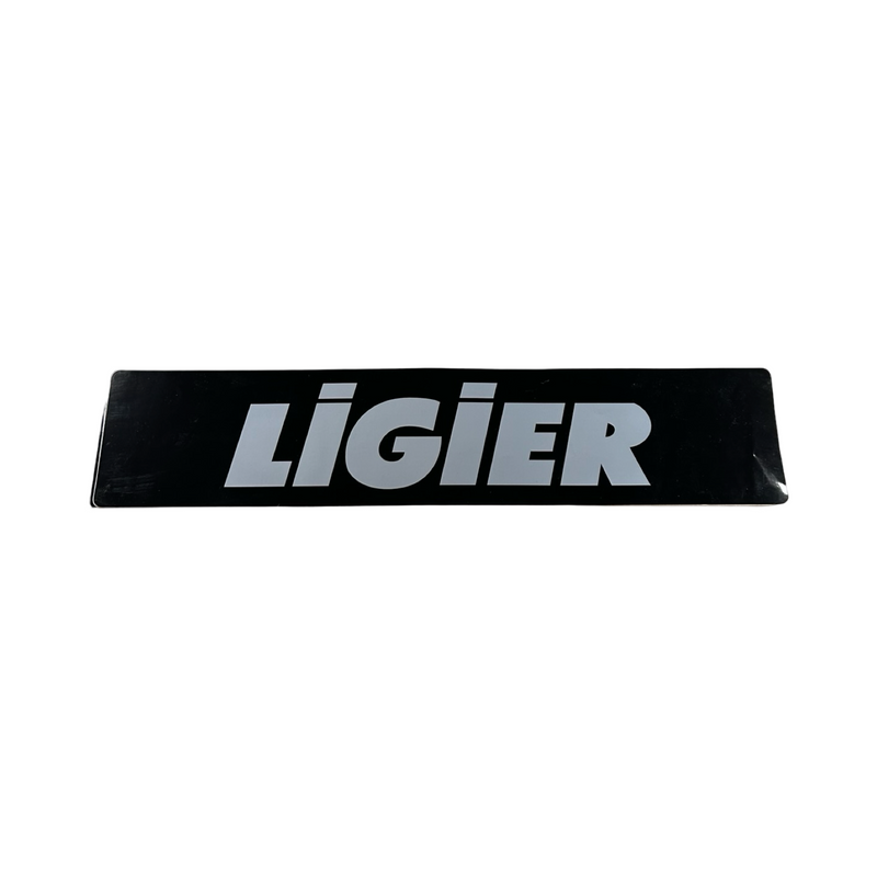 Emblem / klistermärke stötfångare fram Ligier JS60 JS50 & JS50L Svart