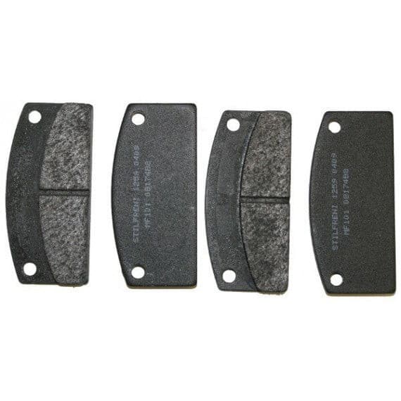 Rear brake pads Microcar MC1 MC2 Virgo JDM Titane 3 - MinicarSpares